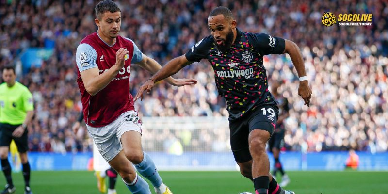 Những điểm nóng trên sân giữa Brentford vs Aston Villa
